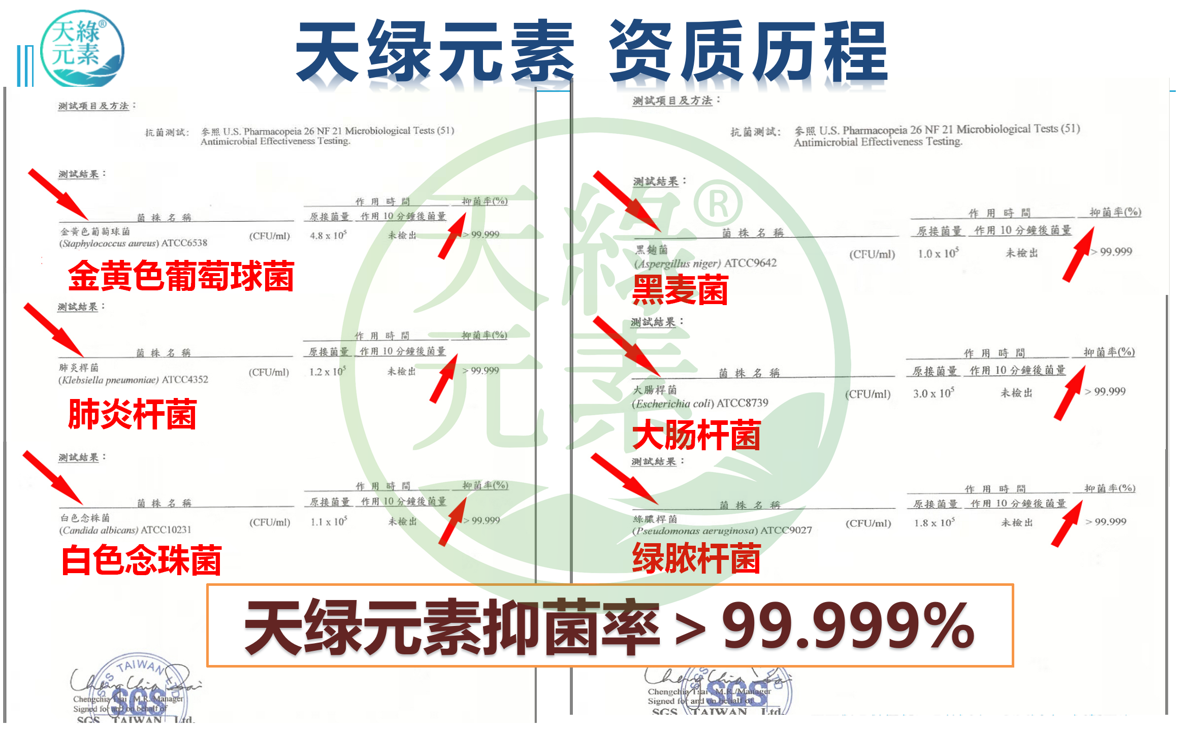 【华球网页版_华球（中国）官方元素】SGS抑菌率检测报告
